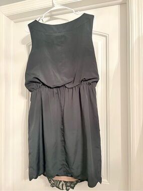 Jessica Simpson Black Sleeveless Elastic-Waist Mini Dress